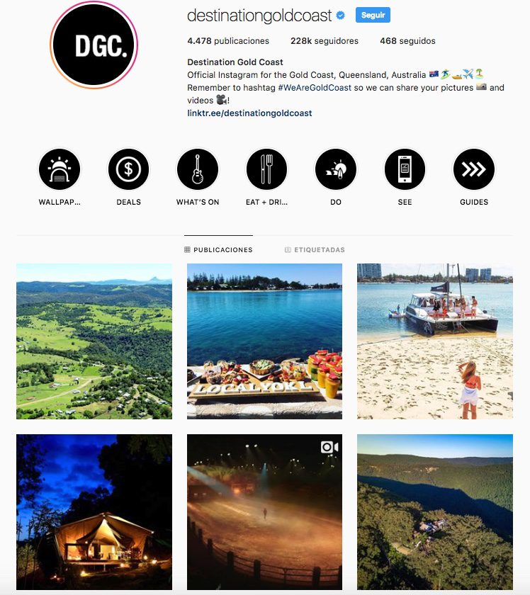 cuentas de instagram sobre australia