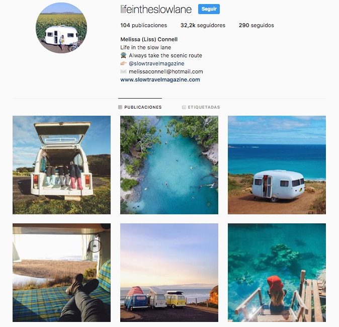 cuentas de instagram sobre australia