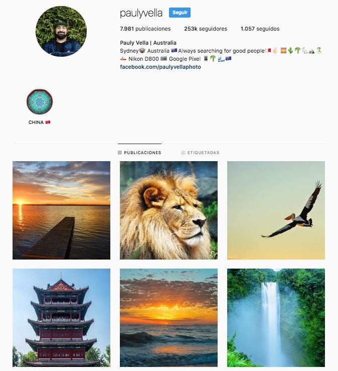 cuentas de instagram sobre australia