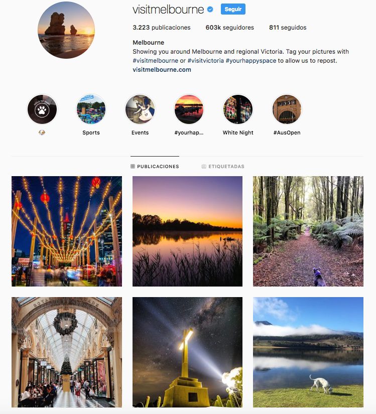 cuentas de instagram sobre australia