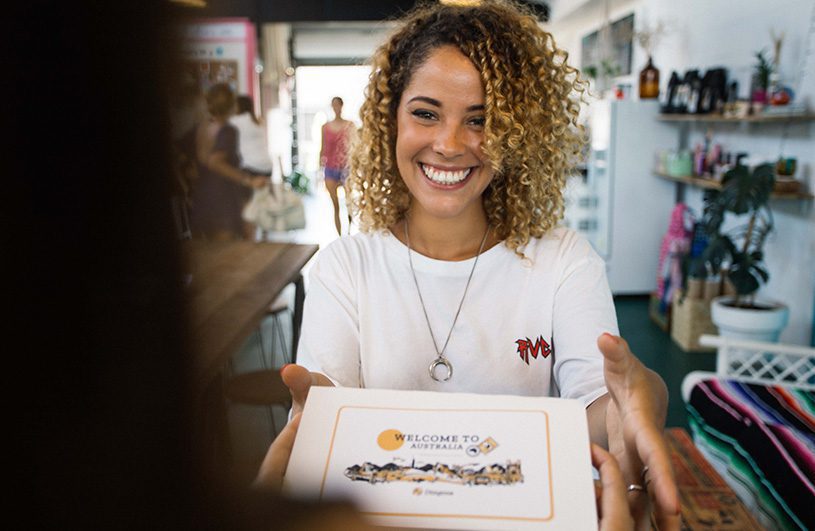 entrega welcome pack dingoos