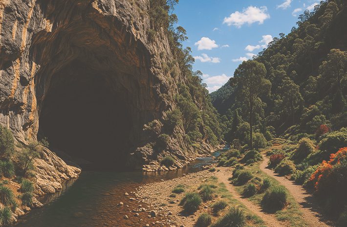 Cuevas Jenolan australia interior blog
