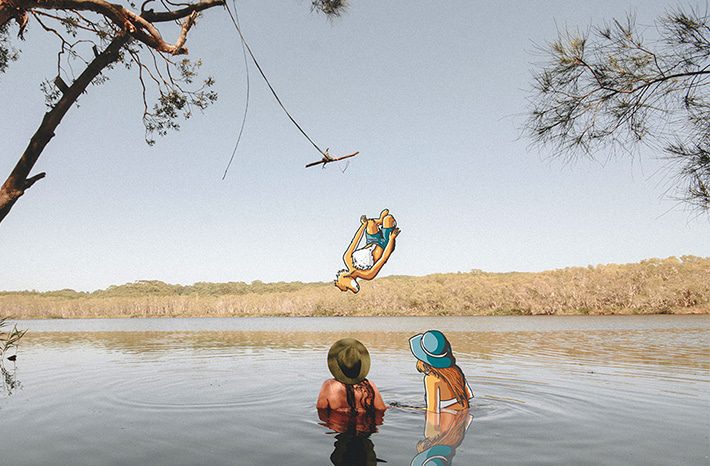 estudiar australia ilustrada