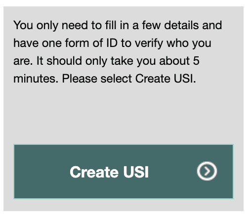 usi number en australia