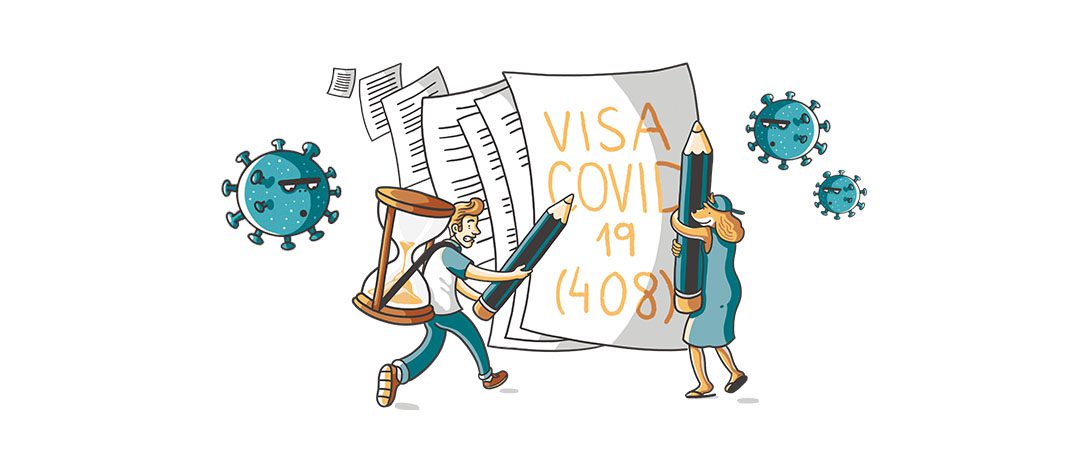 visa 408 para covid