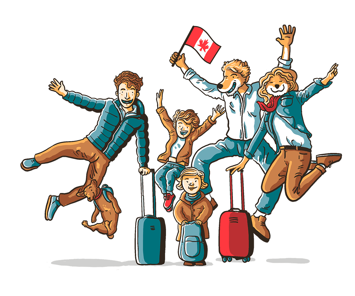 visado familiar canada